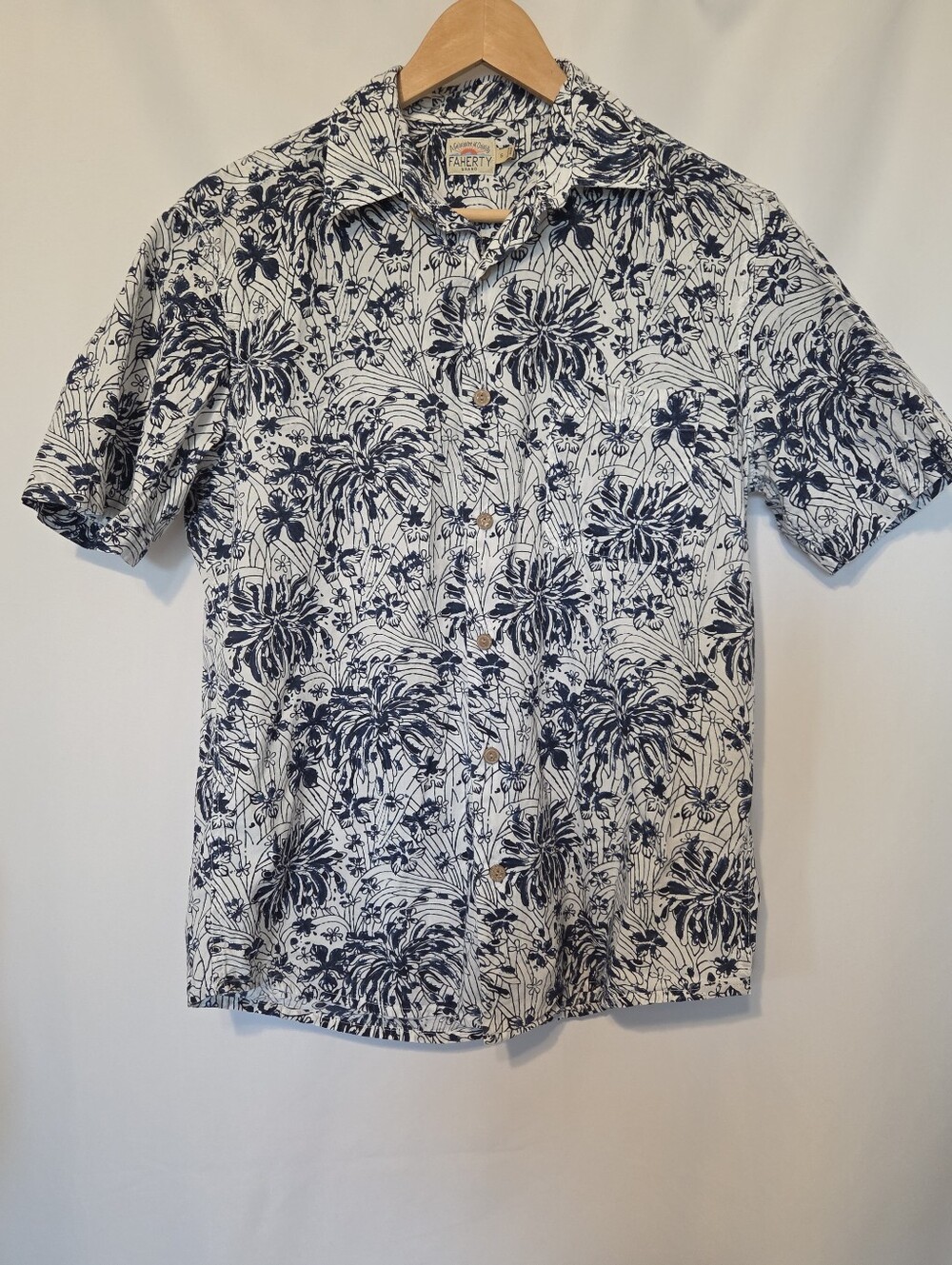 Faherty Shirt Sleeve Poppy Coast Shirt
